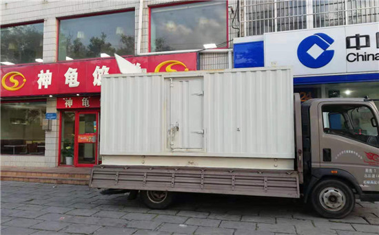 涪陵出租发电机施工案例